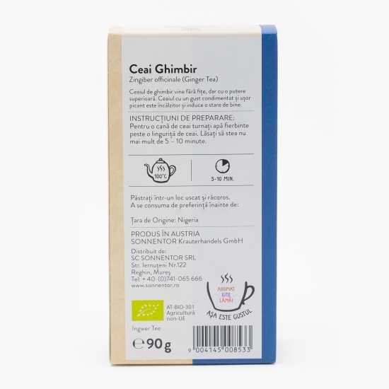 Ceai de ghimbir eco 90g