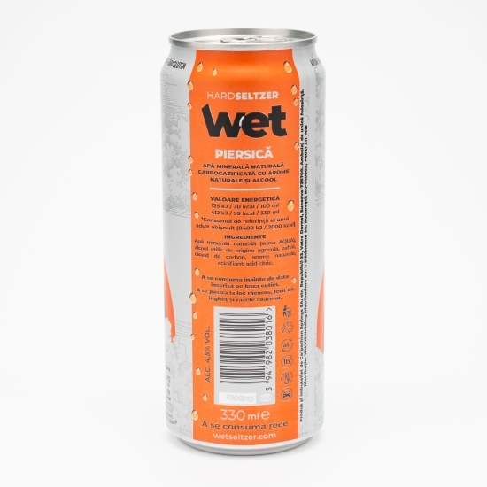 Seltzer cu aromă de piersică 4.5% alc. doză 0.33l