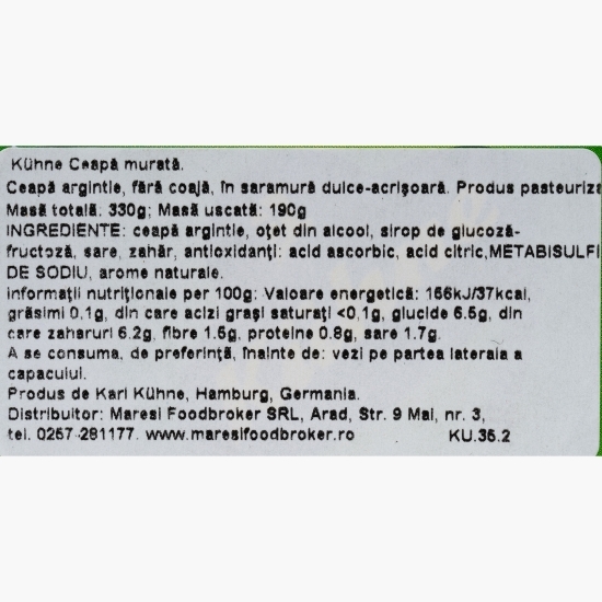 Ceapă murată 330g