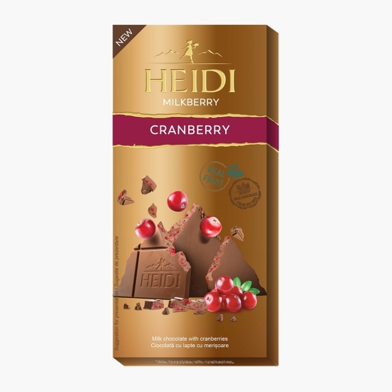 Ciocolată cu lapte cu merișoare 80g