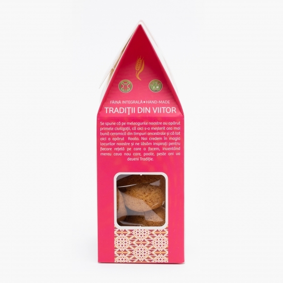 Biscuiți vegani cu coacăze și trandafiri 150g