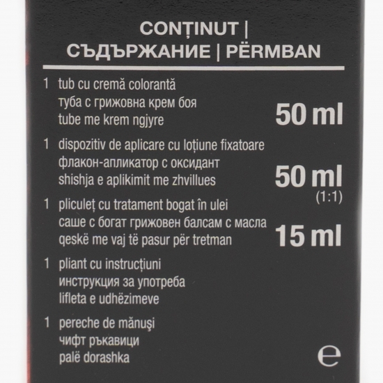 Vopsea de păr permanentă fără amoniac Oleo Intense, 5-92 roșcat luminos, 115ml