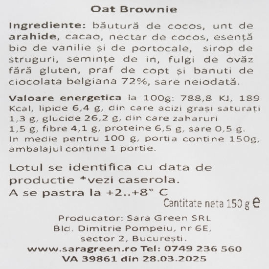 Brownie 150g