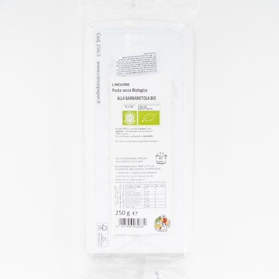 Paste tagliatelle eco din grâu dur și sfeclă roșie 250g