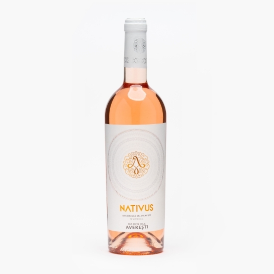 Vin rose demidulce Nativus Busuioacă de Averești, D.O.C. Huși, 12.5%, 0.75l