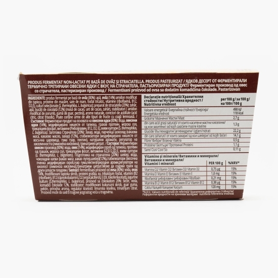 Produs fermentat din ovăz cu straciatella 2x125g