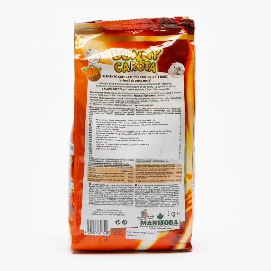 Hrană completă pentru iepuri pui și adulți 1kg