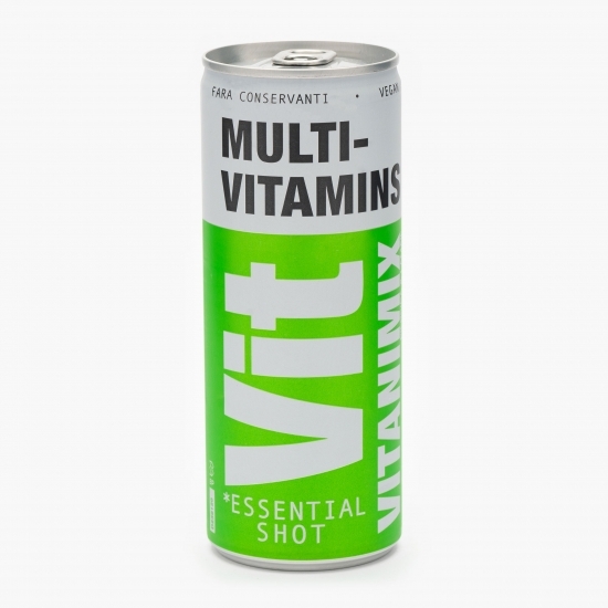 Băutură răcoritoare carbogazoasă cu multivitamine 0.25l