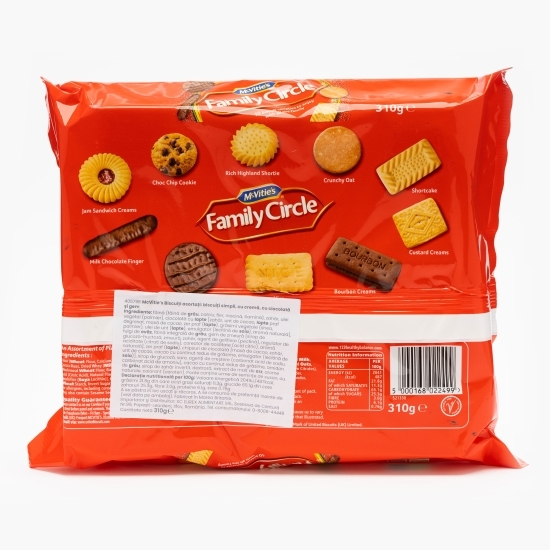 Biscuiți asortați Family Circle 310g