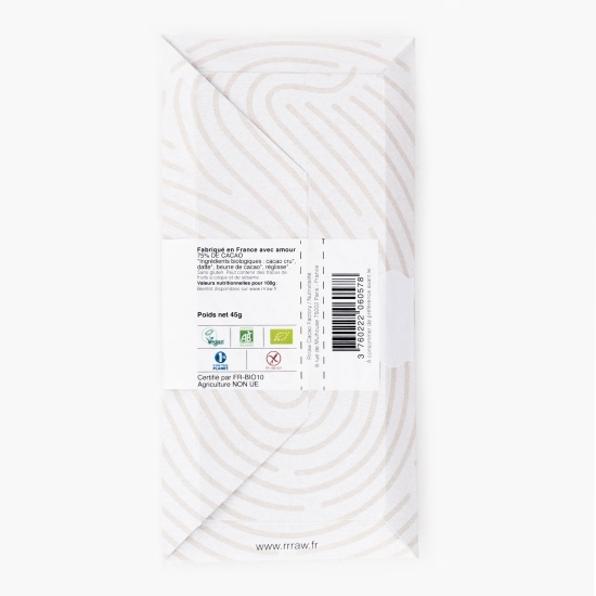 Tabletă de cacao crudă cu lemn dulce și curmale eco 45g