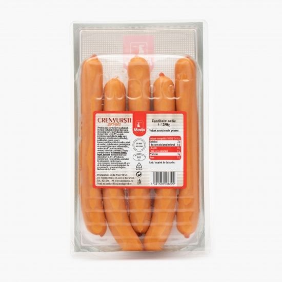 Crenvurști de porc 250g
