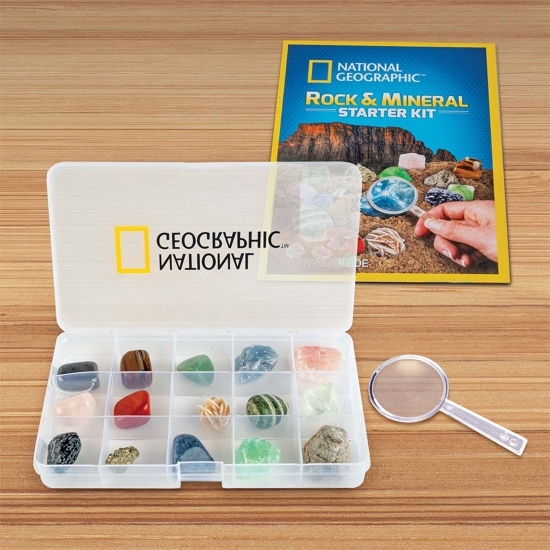 Kit creativ - Roci și minerale, 3+ ani