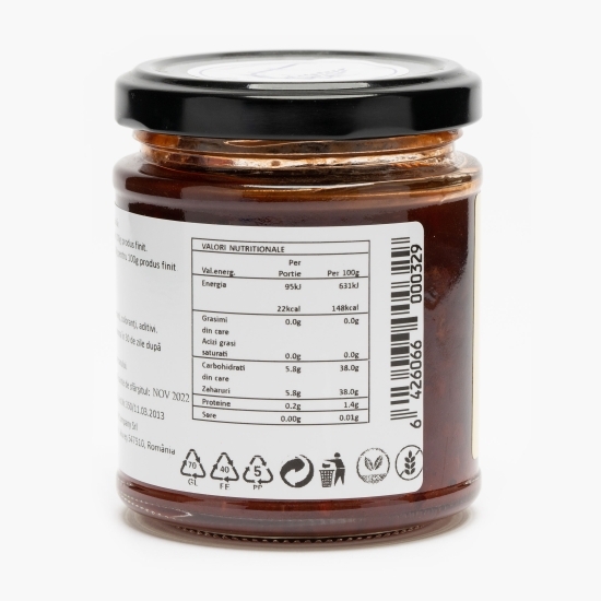 Gem de coacăze roșii 190g