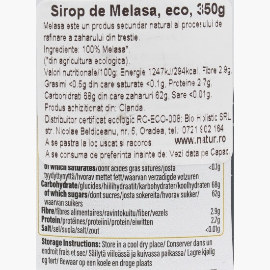 Sirop de melasă eco 350g