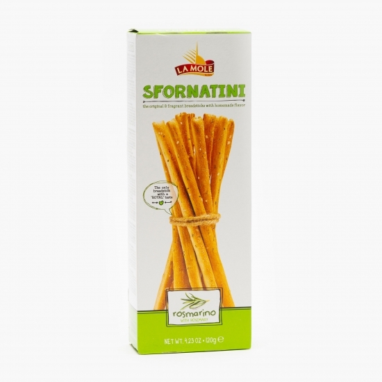 Grisine cu rozmarin și ulei de măsline 120g