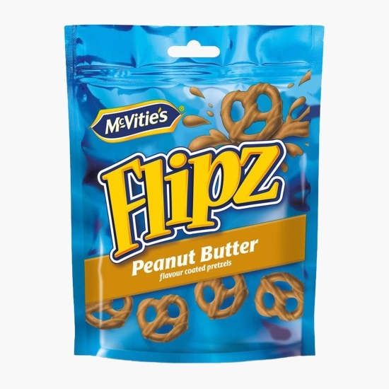 Covrigi înveliți în cremă de arahide Flipz 90g