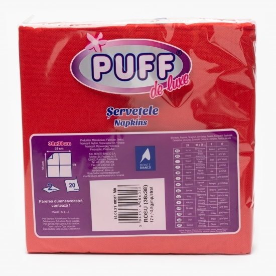 Șervețele de masă De Luxe 2 straturi 20 buc