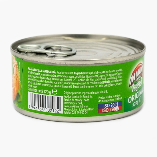 Pastă vegetală tartinabilă 120g