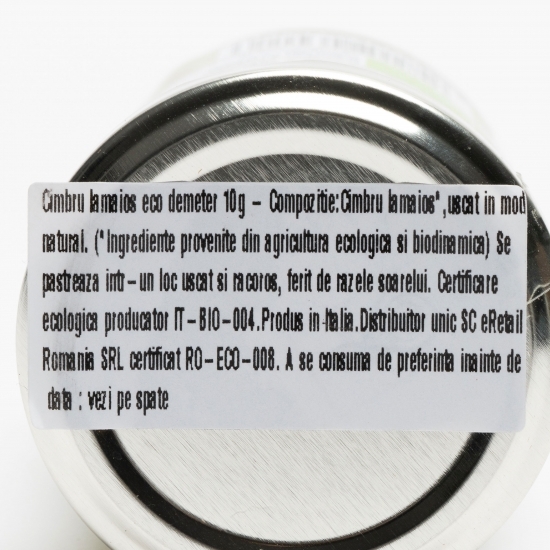 Cimbru lămâios eco demeter 10g