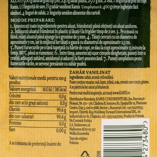 Zahăr vanilinat 16g
