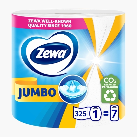 Prosoape de hârtie Jumbo 2 straturi, 1 rolă, 325 foi