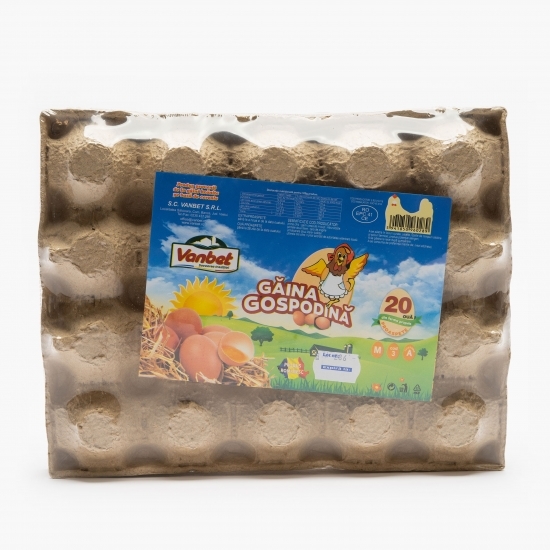 Ouă mărimea M, cod 3, 20 buc