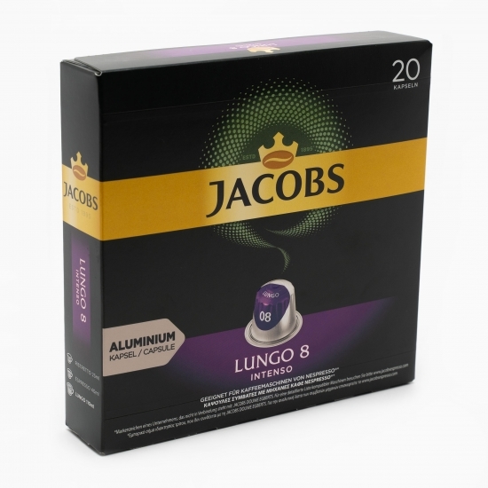 Lungo 8 Intenso 20 băuturi 104g, capsule cafea 