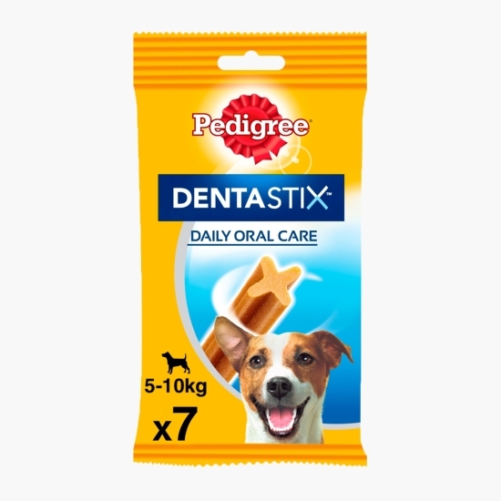 Batoane dentare pentru câini de talie mică, 7 buc, 110g, DentaStix