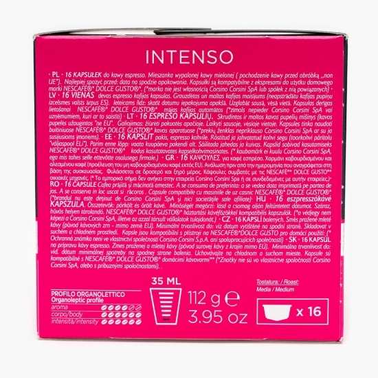 Capsule cafea Intenso 15 băuturi 112g