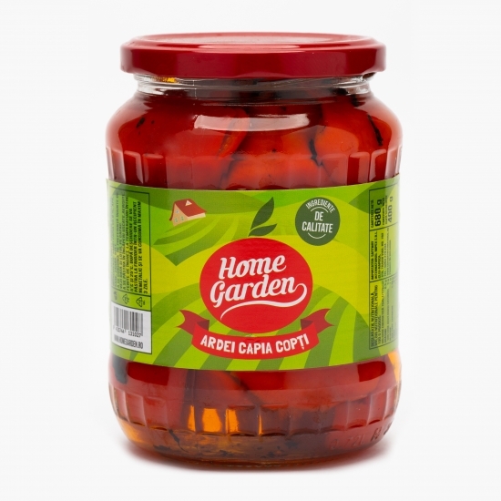 Ardei capia copți în oțet 680g
