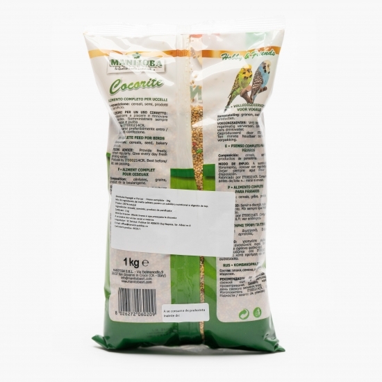 Hrană completă papagali și peruși 1kg