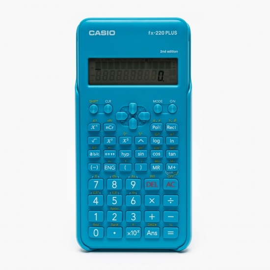 Calculator științific Casio FX-220 Plus, 181 funcții, albastru