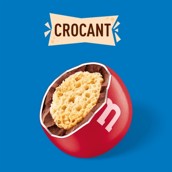M&M's - Bomboane cu miez din orez crocant în ciocolată cu lapte, Crispy 213g