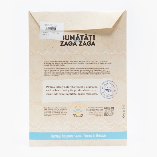 Păstrăv întreg afumat 500g