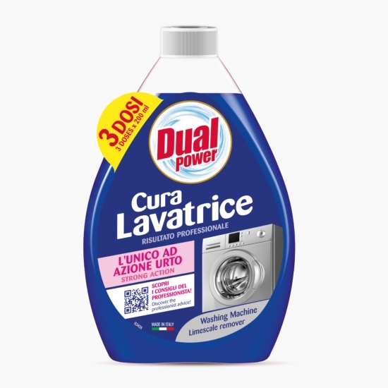 Aditiv de întreținere pentru mașina de spălat haine Dual Power 0.6l