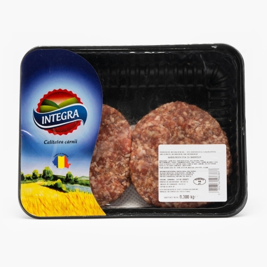 Hamburgeri de vită cu BBQ 300g