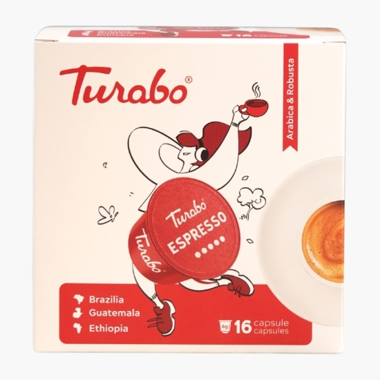 Espresso tip Dolce Gusto, 16 băuturi, capsule cafea 