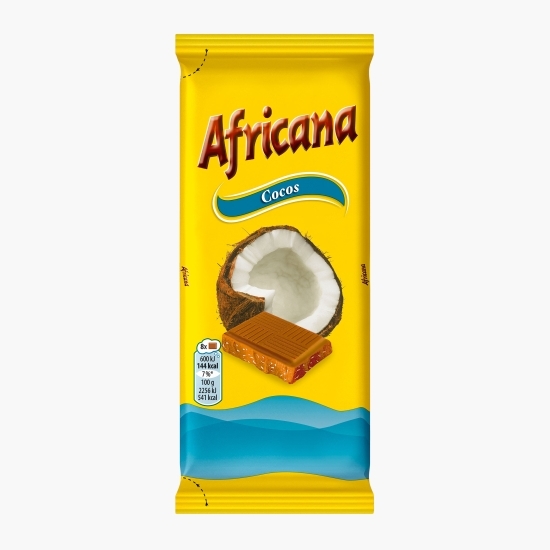 Ciocolată cu lapte și cocos 80g