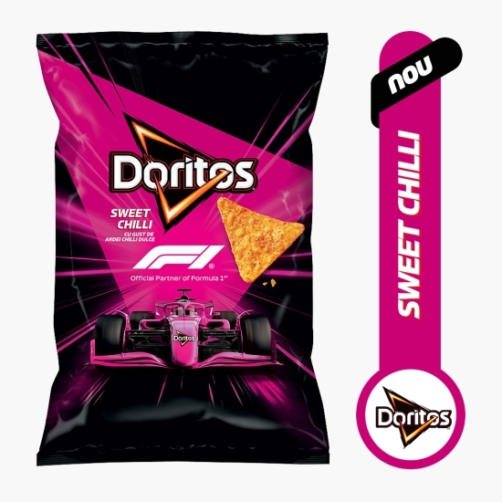 Tortilla chips cu ardei chilli dulce 90g