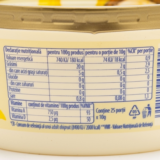 Produs tartinabil vegetal Apetit 250g