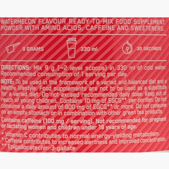 Aminoacizi Pre Workout Amino Energy, aromă de pepene roșu, 270g