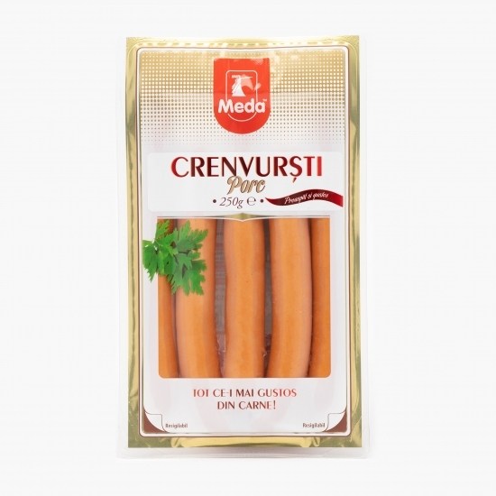 Crenvurști de porc 250g