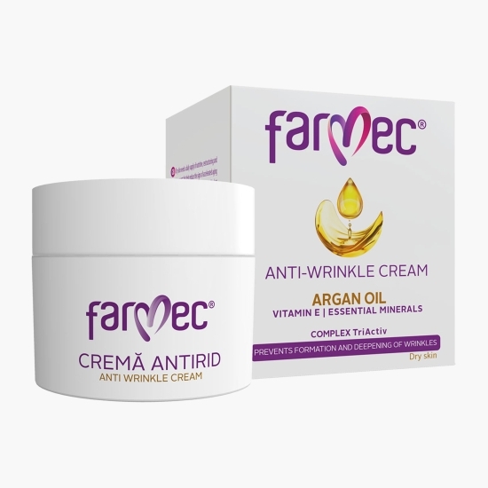 Cremă antirid cu ulei de argan 50ml