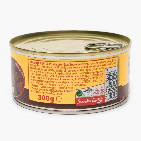 Tocăniță de vită 300g