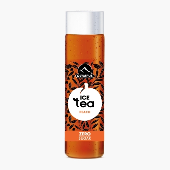 Ceai negru cu piersică, fără zahăr, 0.5l