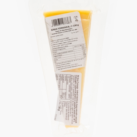 Brânză tare, maturată Gran Formagia 130g