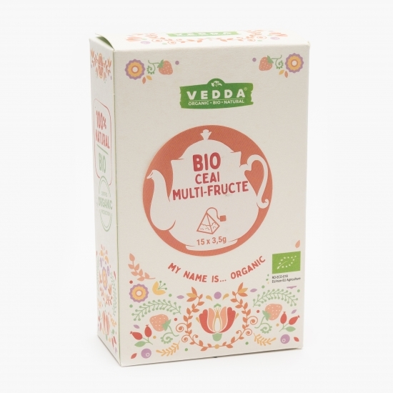 Ceai multi-fructe eco 15 plicuri