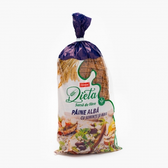 Pâine albă cu semințe și maia 500g