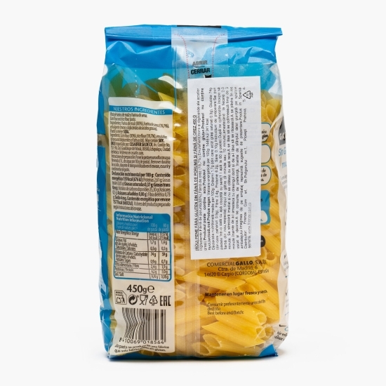Paste pene fără gluten, din făină de porumb și făină de orez 450g