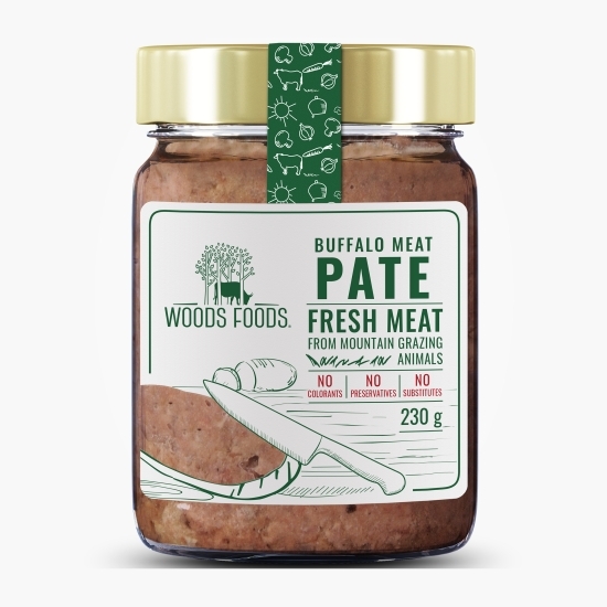 Pate de carne de bivol 190g